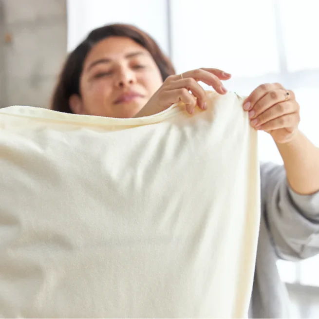 Avocado Green Mattress Organic Waterproof Pillow Protector - Image 3