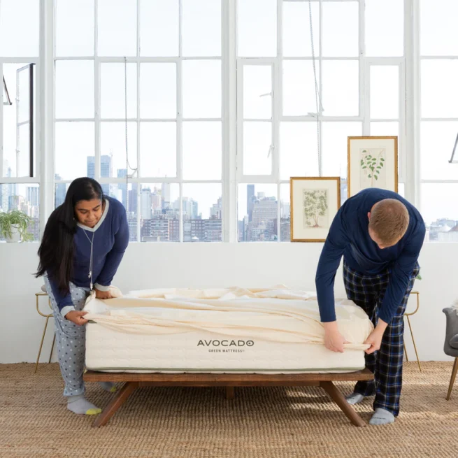 Avocado Green Mattress Organic Waterproof Mattress Protector - Image 6