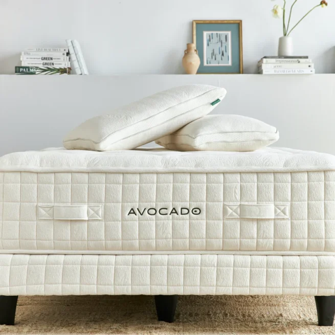 Avocado Green Mattress Luxury Plush Foundation - Image 4