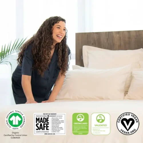 Naturepedic Percale Flat Sheets