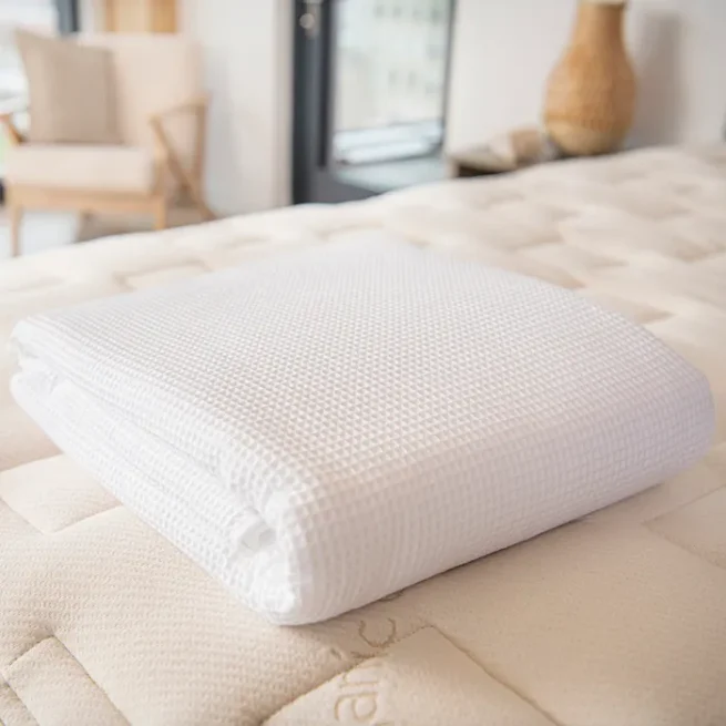 Naturepedic Waffle Blankets - Image 4