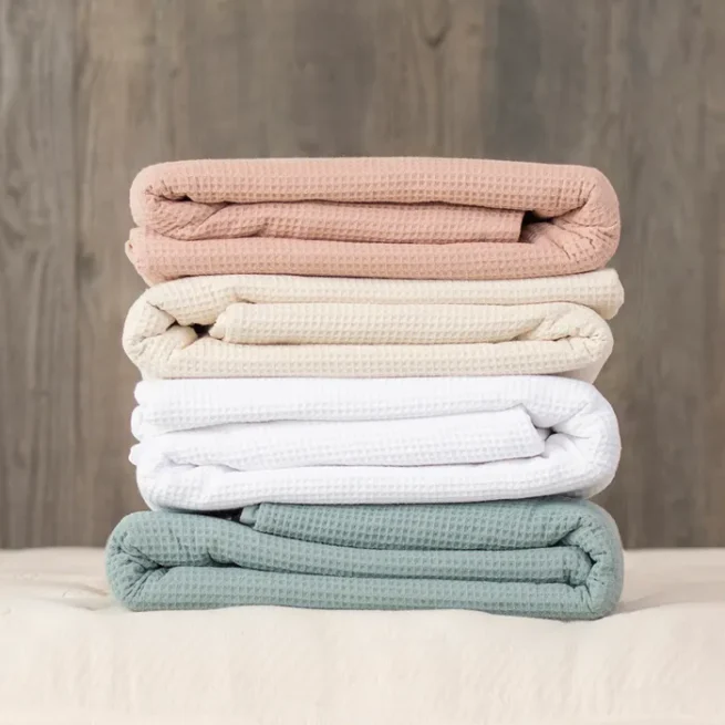 Naturepedic Waffle Baby Blanket - Image 2