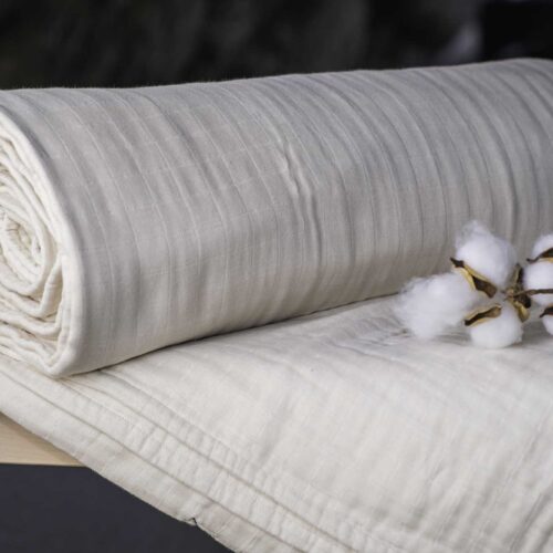 Sleep & Beyond Organic Cotton Muslin Blanket