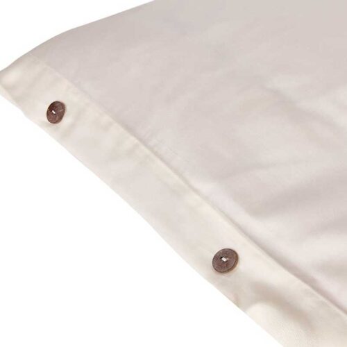 Sleep & Beyond 100% Organic Cotton Percale Duvet Cover Set