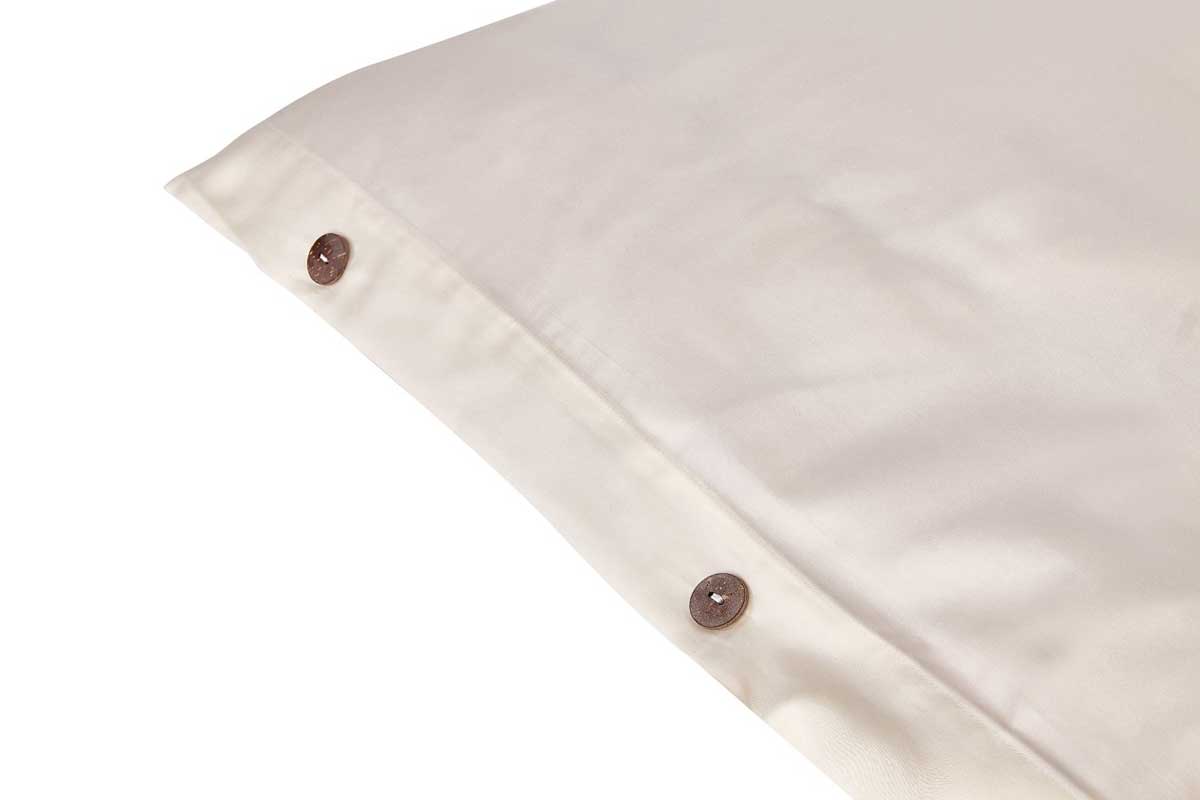 Sleep & Beyond 100% Organic Cotton Percale Duvet Cover Set