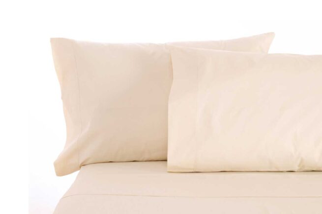 Sleep & Beyond 100% Organic Cotton Percale Sheet Set - Image 3