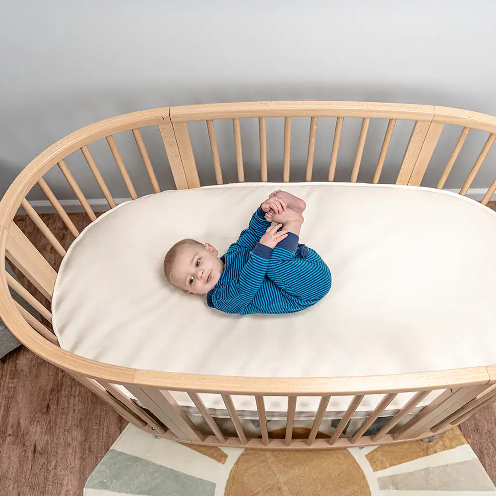 Naturepedic Oval Crib Matt - Image 9