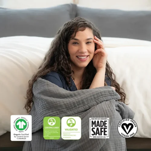 Naturepedic Breathable Muslin Blankets