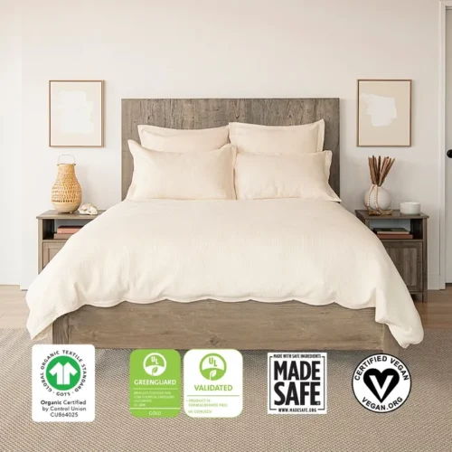Naturepedic Waffle Shams