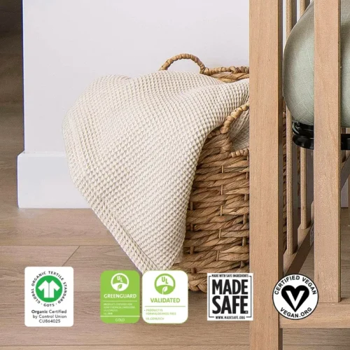 Naturepedic Waffle Baby Blanket