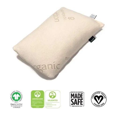 Naturepedic Travel Pillow - Waterproof Pillowcase for Travel Pillow