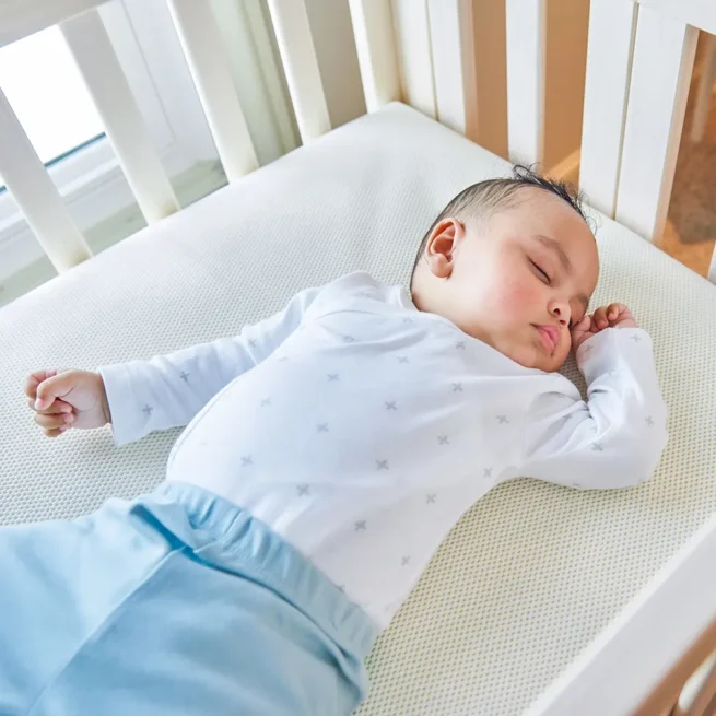 Naturepedic Mini Crib Matt - Image 9