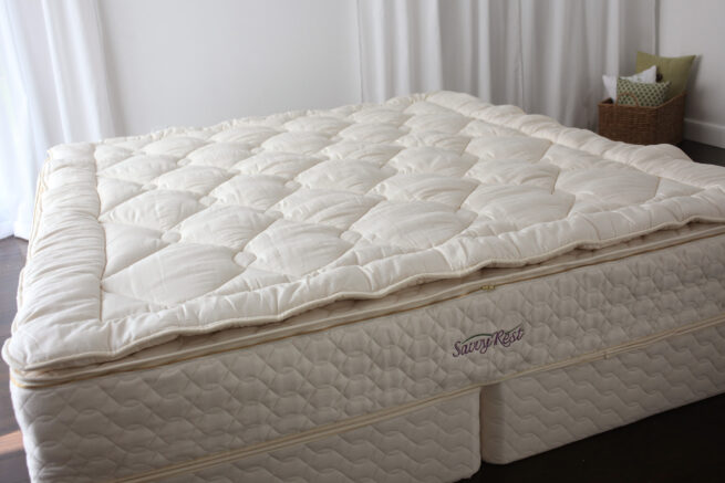 Savvy Rest Organic Savvy Woolsy™ Mattress Topper