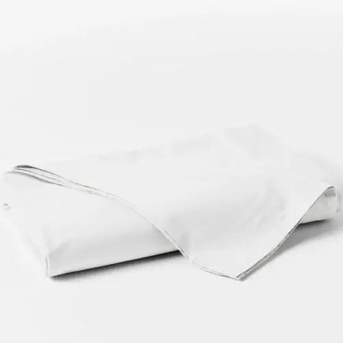 Coyuchi Refined Organic Percale Flat Sheet