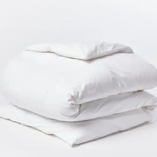 Coyuchi Refined Organic Percale Duvet Cover