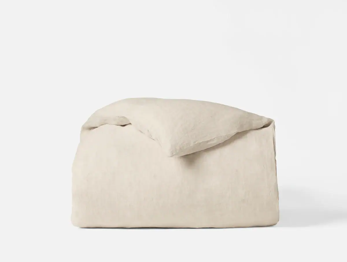 Coyuchi Organic Relaxed Linen Duvet Cover - Image 5