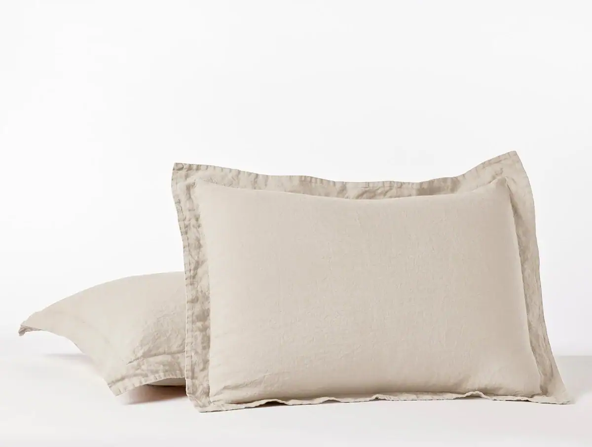 Coyuchi Organic Relaxed Linen Sham - Image 3