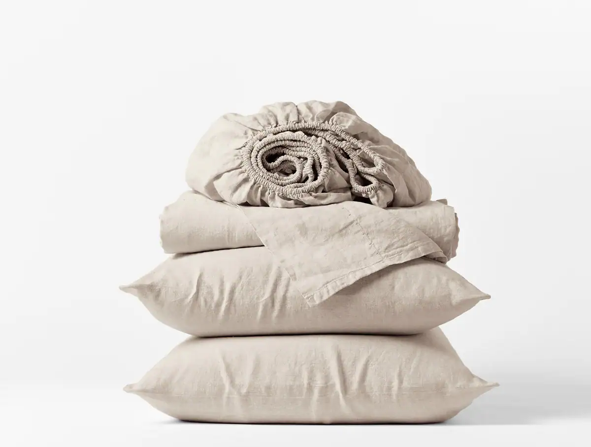 Coyuchi Organic Relaxed Linen Sheet Set - Image 5