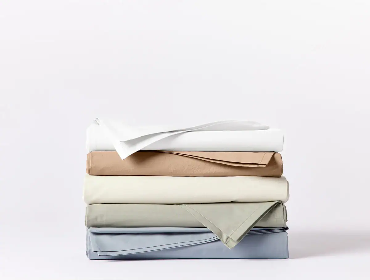 Coyuchi Refined Organic Percale Sheet Set - Image 6