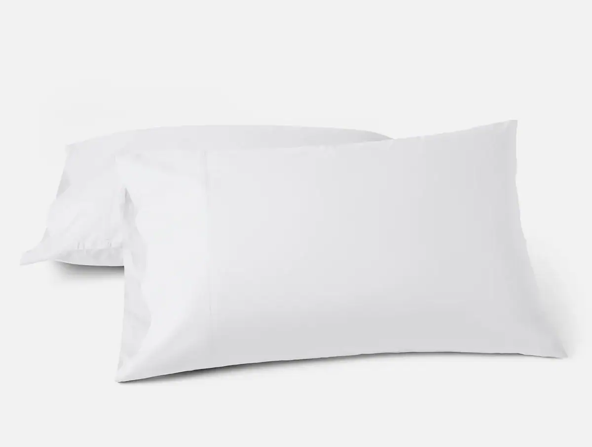 Coyuchi Refined Organic Percale Pillowcase Set/2