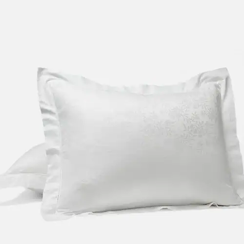 Coyuchi Heirloom Organic Sateen Jacquard Sham