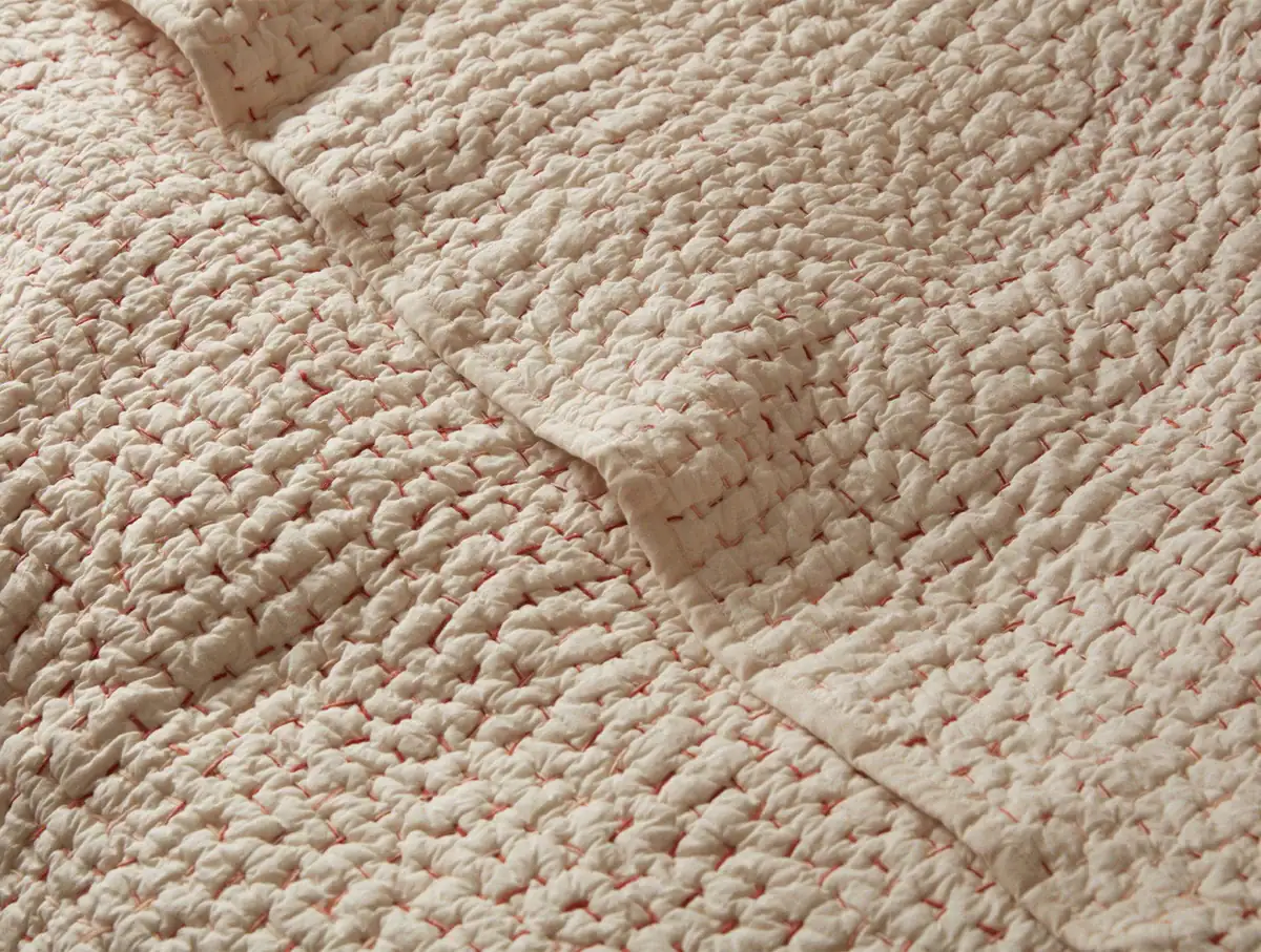 Coyuchi Pebbled Handstitched Organic Sham - Image 7