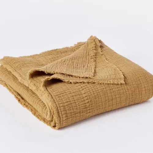 Coyuchi Topanga Organic Matelasse Throw