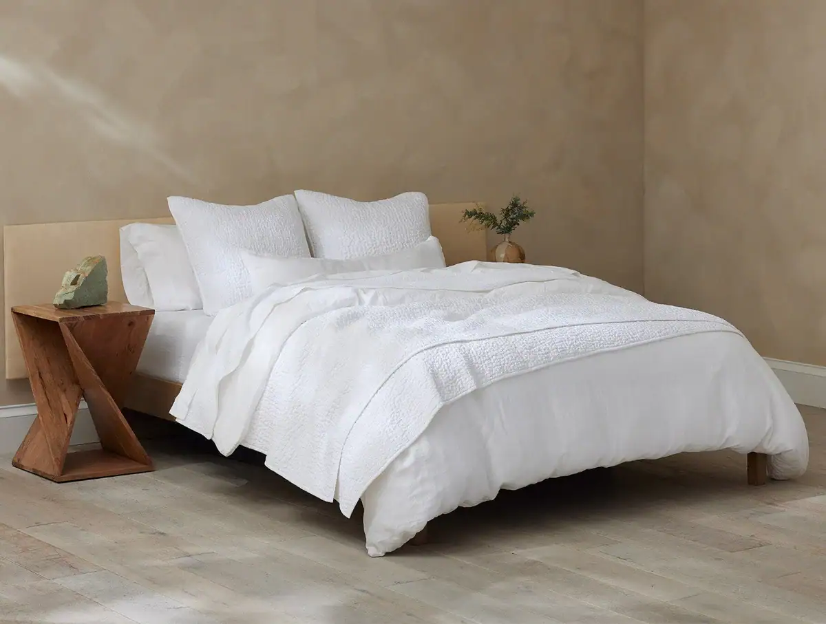 Coyuchi Pebbled Handstitched Organic Sham - Image 4