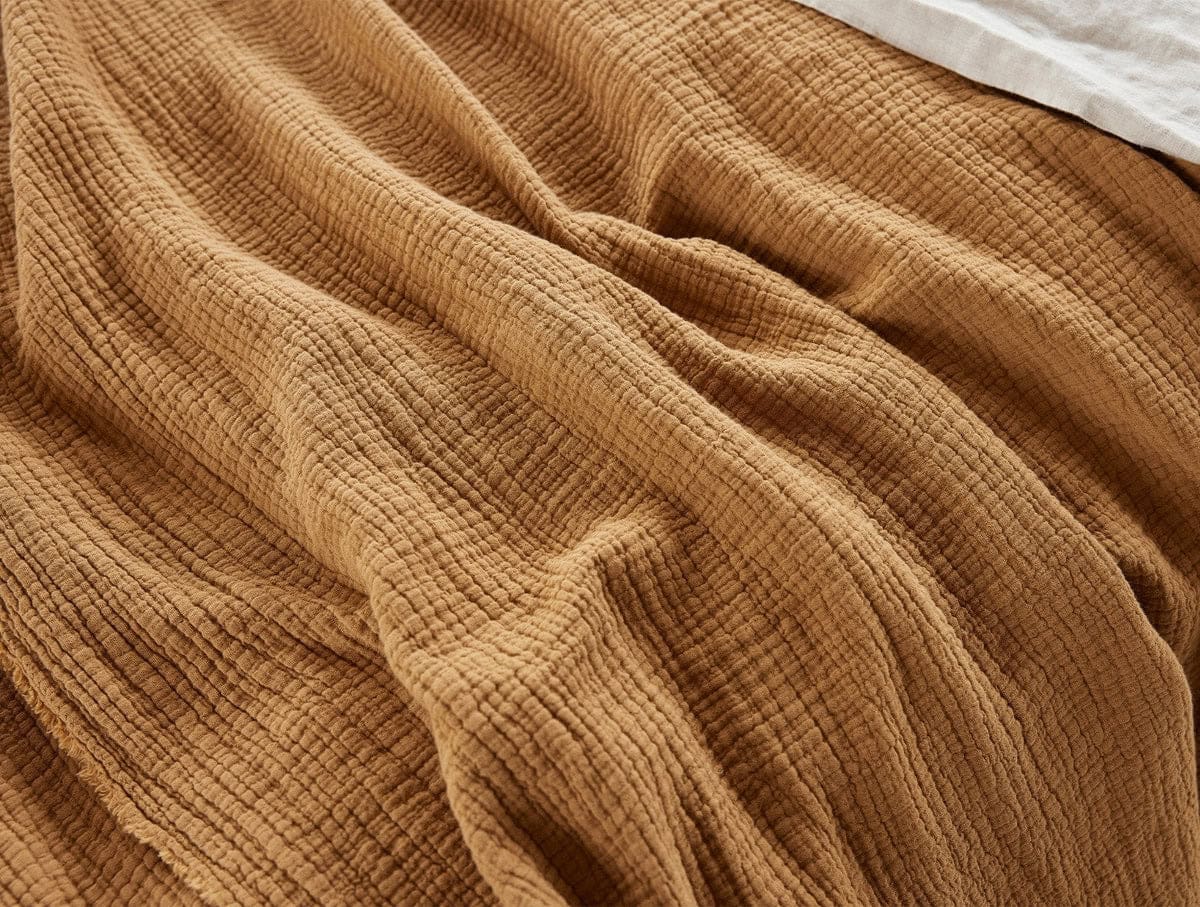 Coyuchi Topanga Organic Matelasse Throw - Image 3