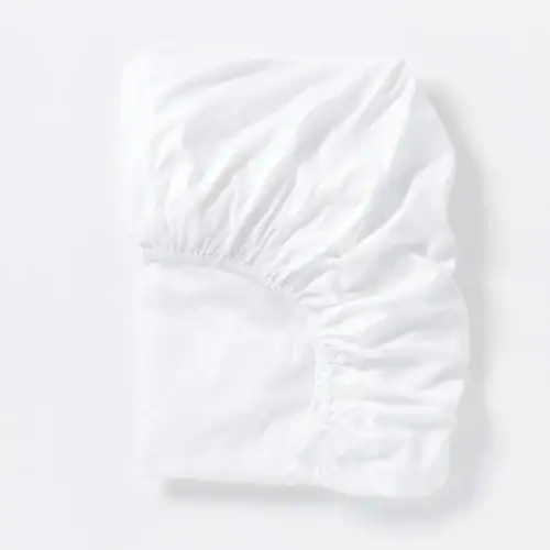 Coyuchi Cloud Soft Organic Sateen Fitted Sheet