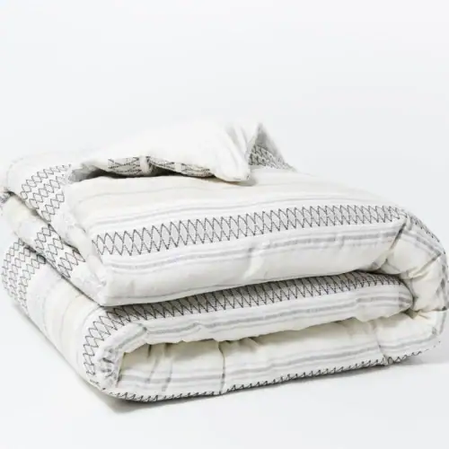 Coyuchi Lost Coast Organic Duvet Cover